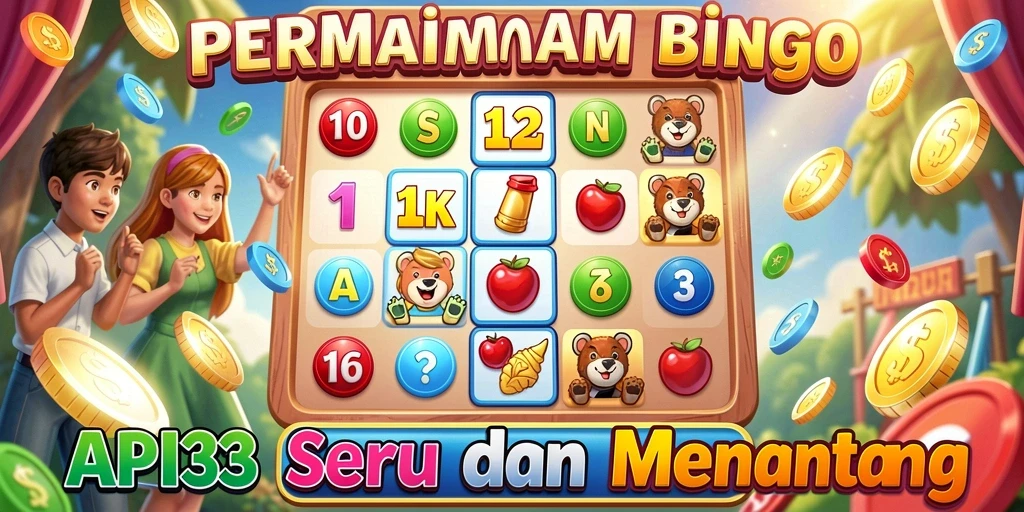 Screenshot gameplay Bingo API33 menunjukkan momen seru dengan teman.