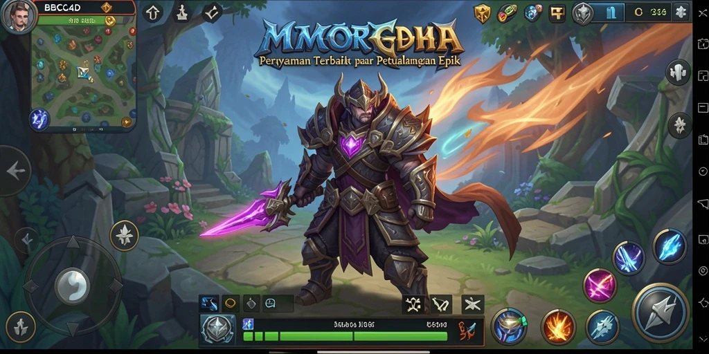 Tampilan gameplay BBCA4D yang penuh aksi dan warna.