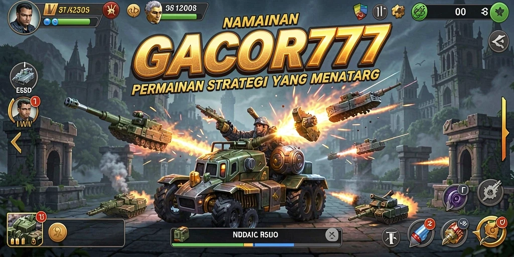 Gameplay seru dan menantang di GACOR777.