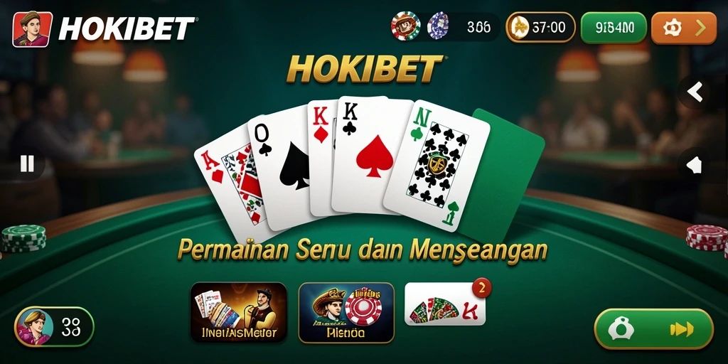 Tangkapan layar gameplay HOKIBET yang menarik dalam permainan Domino.