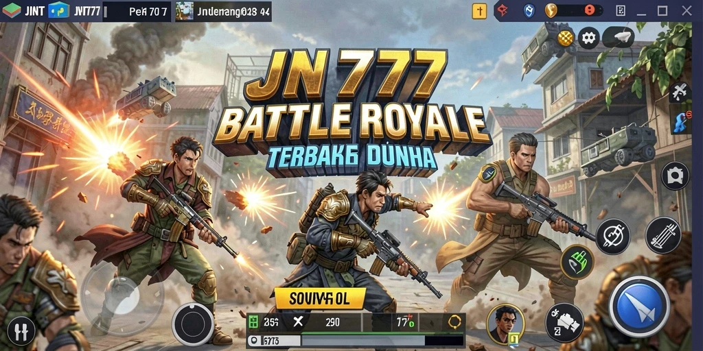 Tampilan gameplay JNT777 yang seru dan mendebarkan.