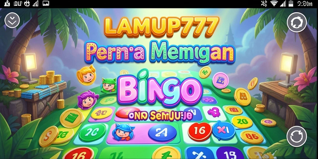 Tampilan screenshot LAMPU777 yang menunjukkan keseruan bermain Bingo.