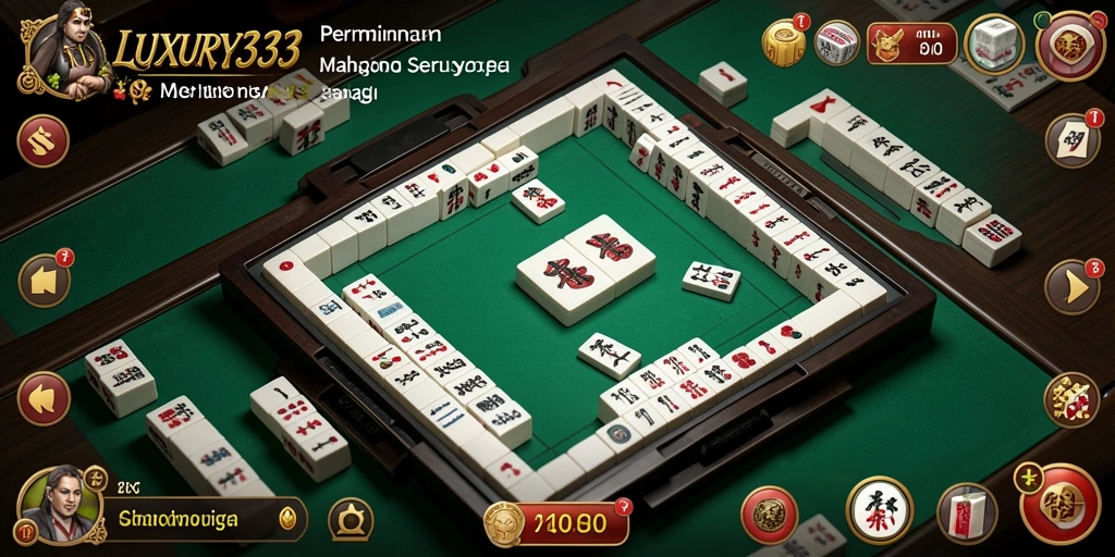 Gameplay Mahjong yang menarik dalam LUXURY333.