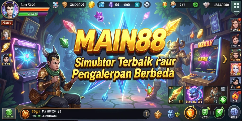 Screenshot utama <strong>MAIN88</strong> menampilkan gameplay menarik dan interaksi sosial.