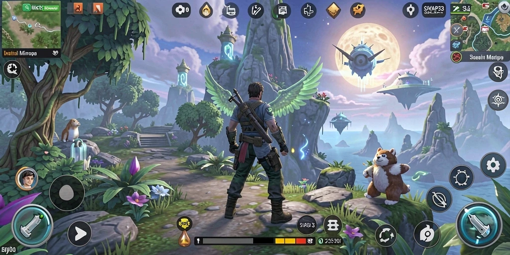 Screenshot utama SAYAP33 menunjukkan gameplay yang menarik dan penuh eksplorasi.