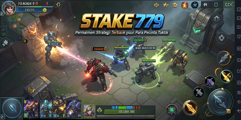 Tampilan gameplay STAKE779 dengan desain yang menawan dan strategi yang menantang.