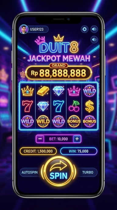 Proses unduh aplikasi di duit8 yang cepat dan mudah.